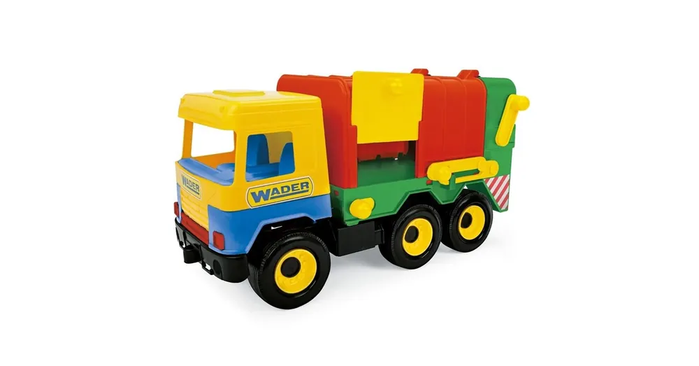 Vásárlói kedvenc Middle Truck kukásautó többféle színváltozatban 43cm - Wader