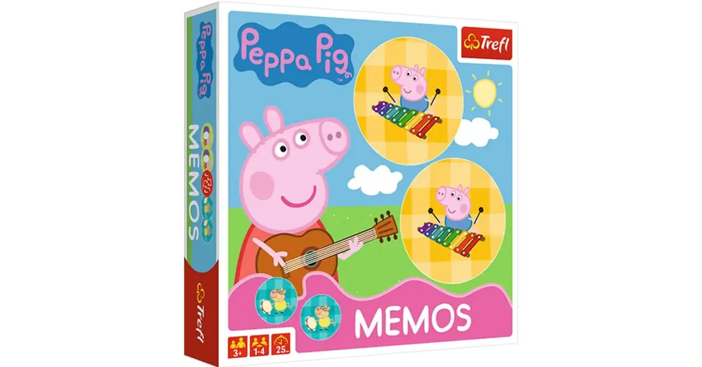 Peppa malac és barátai memóriajáték – Trefl Legkelendőbb