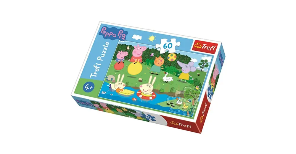Peppa malac Vidám vakáció puzzle 60 db-os – Trefl Népszerű