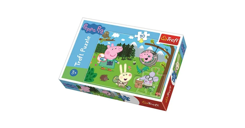Legkelendőbb Peppa malac Az erdő felfedezése puzzle 30 db-os – Trefl