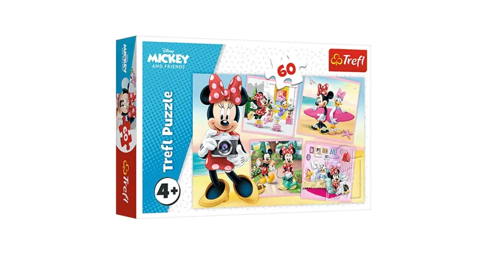 Minnie egér Bájos Minnie puzzle 60 db-os – Trefl Vedd meg online