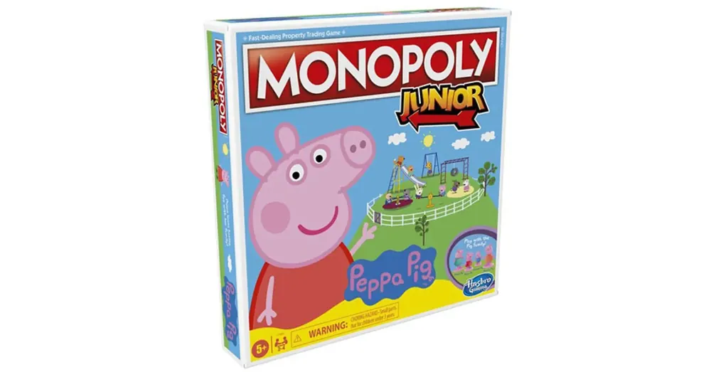Végkiárusítás Peppa malac Monopoly junior társasjáték – Hasbro