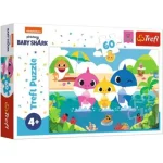 Csak ma Baby Shark Vakáción a család- Együtt a csapat 60 db-os puzzle – Trefl