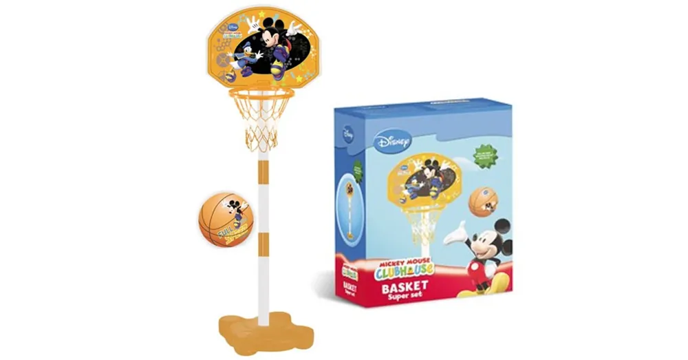 Népszerű Mickey eger kosárlabda palánk és labda – Mondo Toys