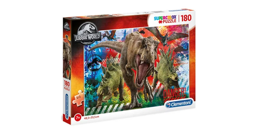 Azonnali szállítás Jurassic World Supercolor 180 db-os puzzle – Clementoni