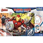 Bosszúállók SuperMaxi kétoldalas 3 az 1-ben puzzle 24 db-os Vásárlói kedvenc