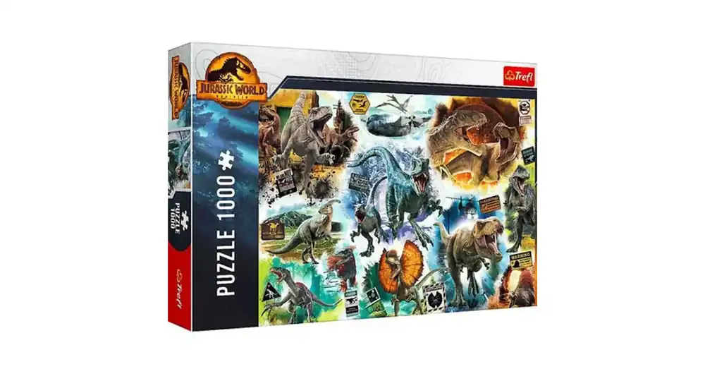 Gyors szállítás Jurassic World A dínók nyomában 1000 db-os puzzle – Trefl