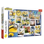 Expressz szállítás Minyonok Őrült fotógyűjtemény 500 db-os puzzle – Trefl