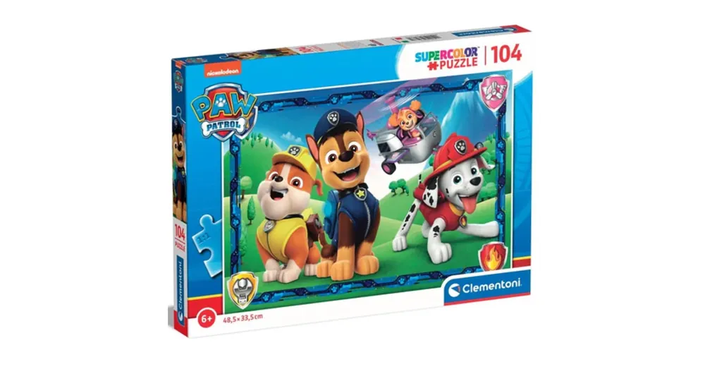 Mancs őrjárat Supercolor puzzle 104 db-os – Clementoni Rendeld meg most