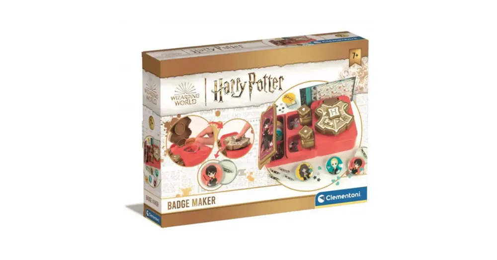 Harry Potter kitűző készítő kreatív szett – Clementoni Legjobb ár