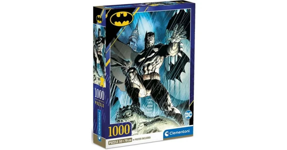Nézd meg most Batman HQC 1000 db-os puzzle poszterrel – Clementoni