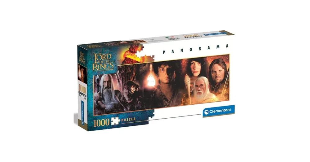 A Gyűrűk Ura A két torony 1000 db-os HQC panoráma puzzle – Clementoni Népszerű