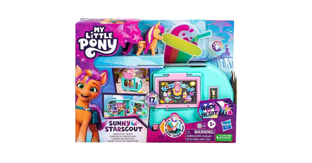 Én kicsi Pónim Sunny Starscout turmixos autó – Hasbro Gyors kiszállítás
