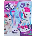 Kihagyhatatlan ajánlat Én kicsi Pónim A nap stílusa – Zipp Storm 16 db-os figuraszett matricákkal és kiegészítőkkel – Hasbro