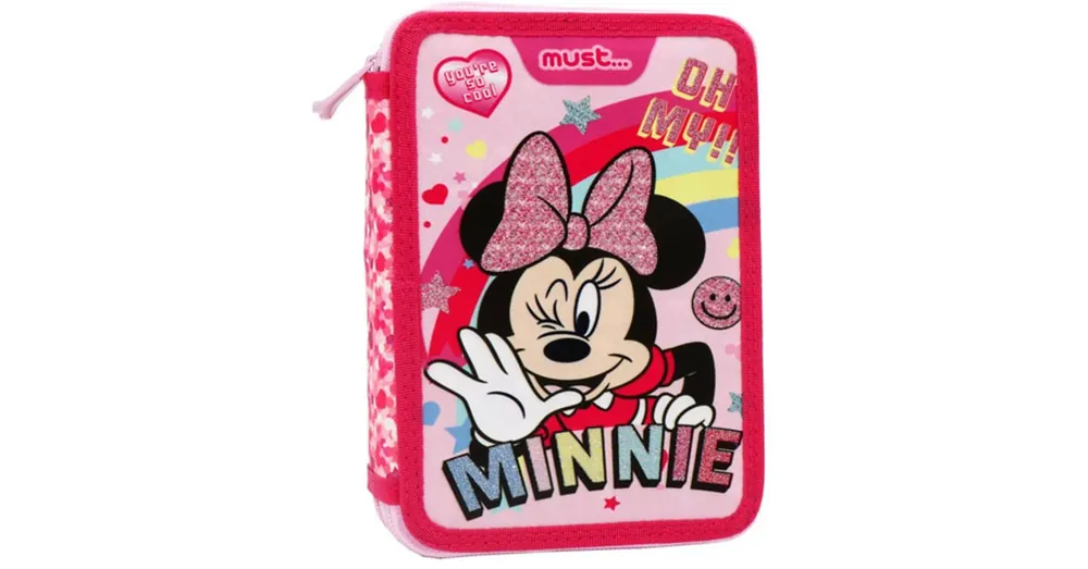 Expressz szállítás Must… Minnie egér Oh My!! töltött emeletes tolltartó