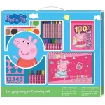 Azonnali szállítás Peppa malac színező szett matricákkal 54×47 cm
