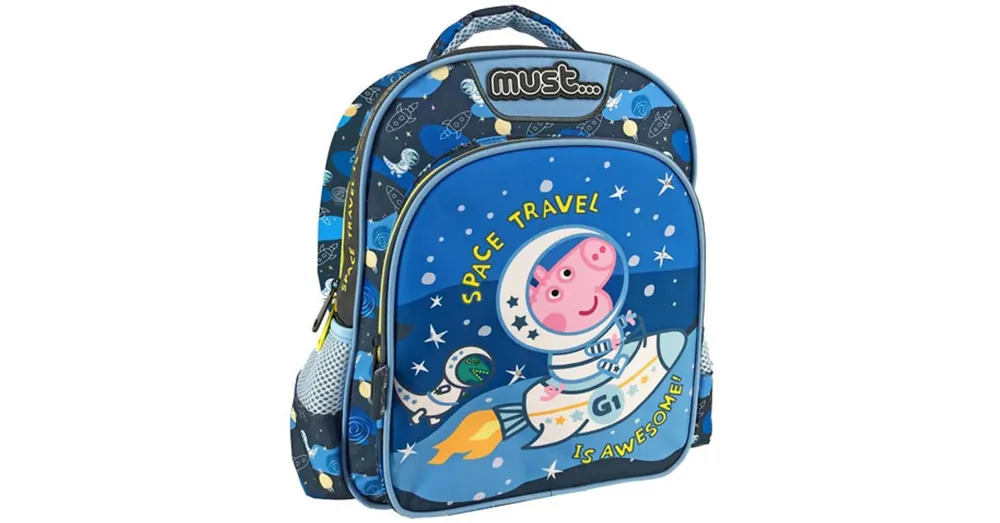 Peppa malac Űrhajós Zsoli Space Travel is Awesome! ovis hátizsák 27×10×31 cm Vásárlói kedvenc