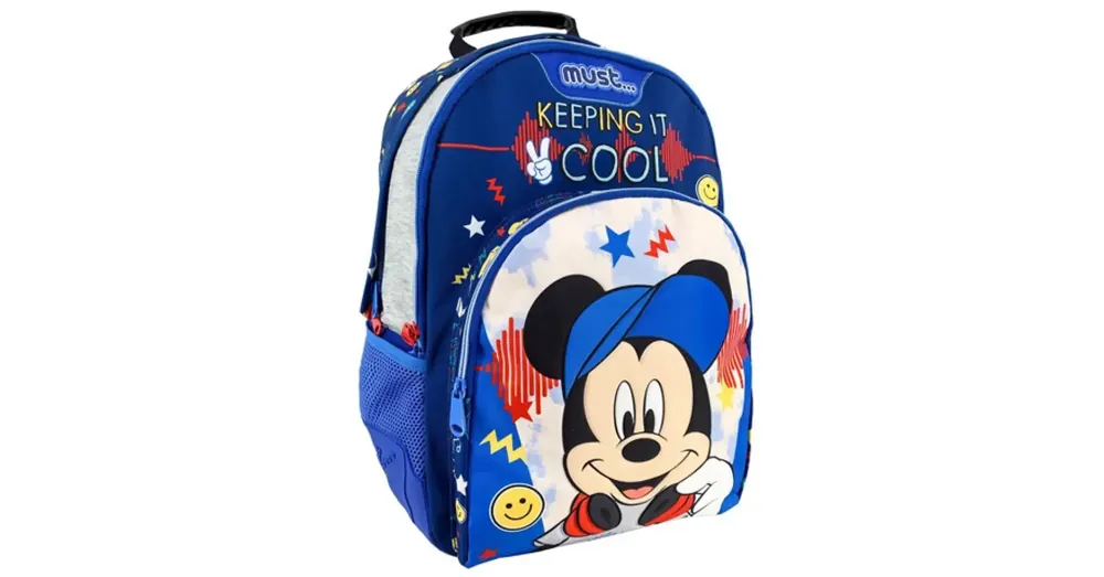 Mickey egér Keeping It Cool iskolatáska, hátizsák 33×16×45 cm Kiárusítás
