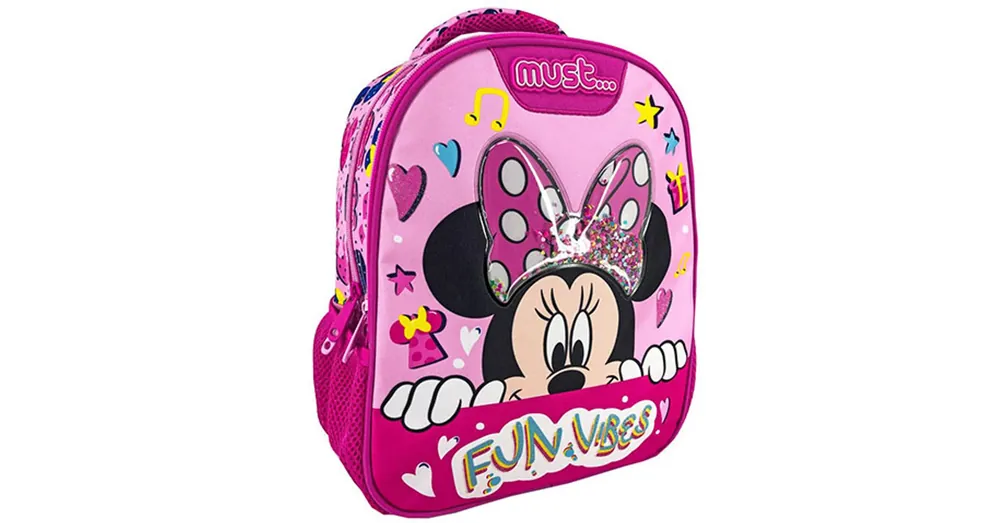 Minnie egér Fun Vibes 3D mintás ovis hátizsák 27×10×31 cm Vedd meg online