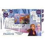 Árcsökkenés Jégvarázs 2 az 1-ben 24 db-os színezhető puzzle poszterekkel