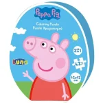 Árengedmény Peppa malac színezhető puzzle 42 db-os