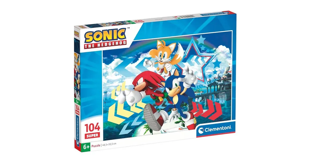 Árengedmény Sonic a sündisznó és barátai 104 db-os puzzle – Clementoni