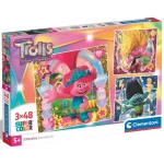 Trollok 3. 3 az 1-ben 48 db-os puzzle szett – Clementoni Népszerű