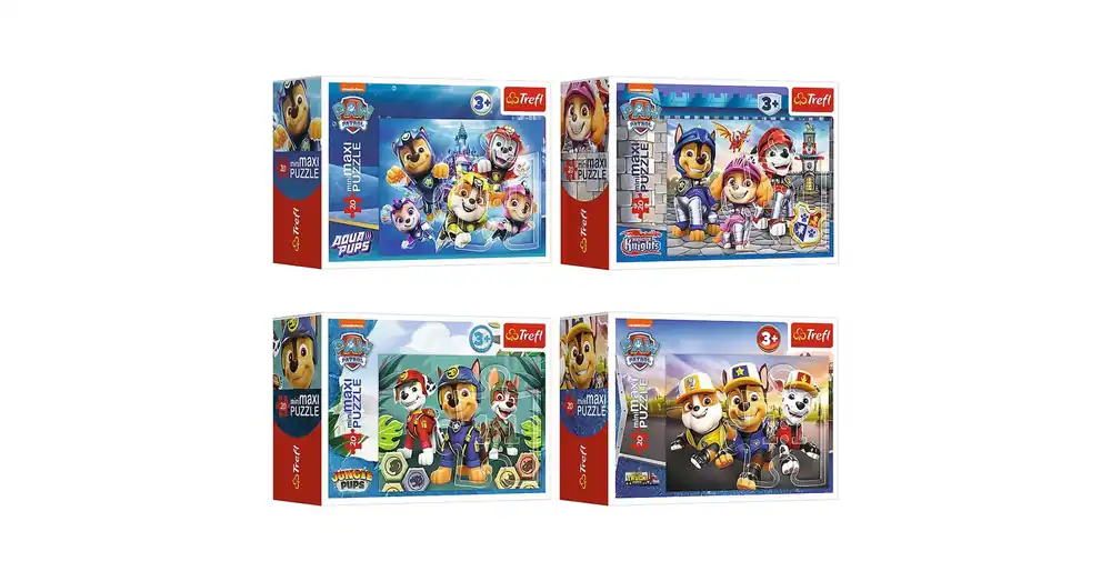 Akciós ár Mancs Őrjárat Szuper csapat 20 db-os MiniMaxi puzzle – Trefl