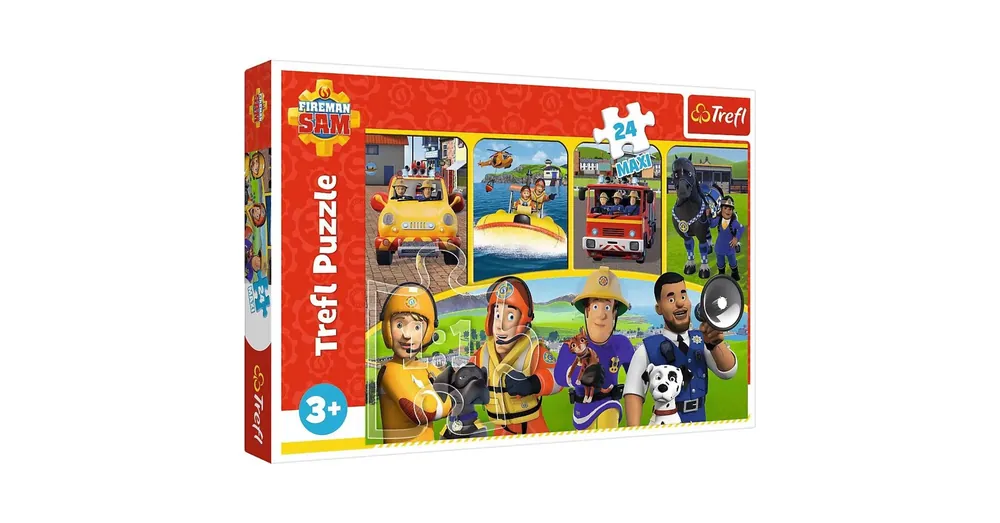 Szezonális akció Sam a tűzoltó 24 db-os Maxi puzzle kirakós – Trefl