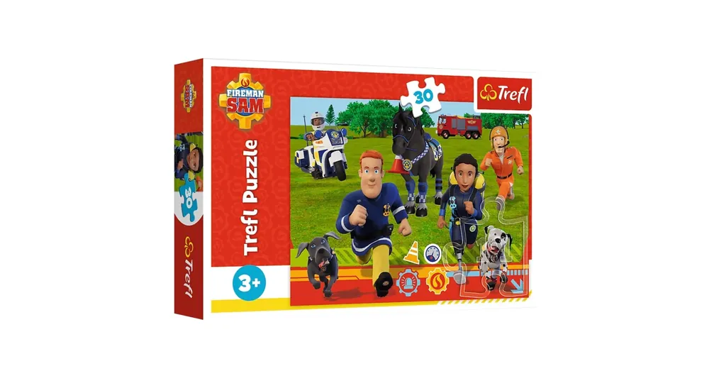 Sam a tűzoltó Segítségre kész 30 db-os puzzle – Trefl Újdonság
