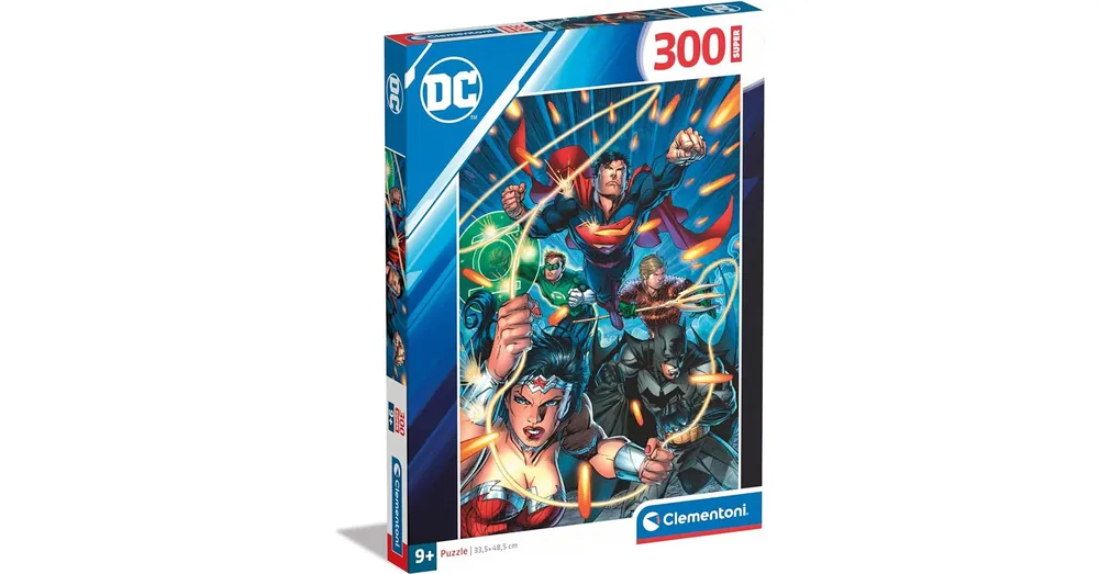 Vedd meg most DC Comics Az igazság ligája 300 db-os Super puzzle – Clementoni