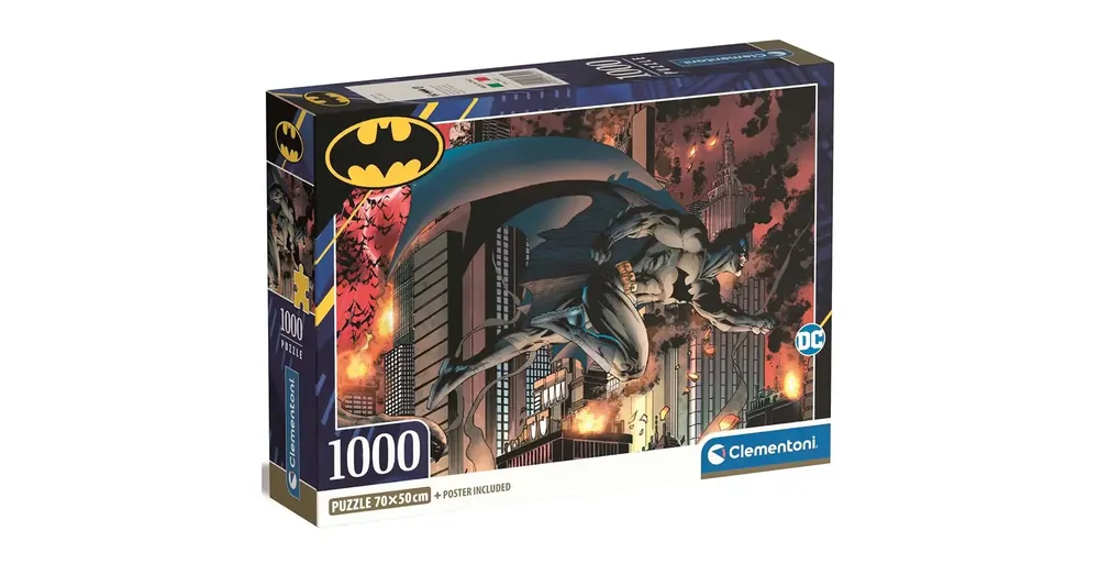 Batman 1000 db-os Compact puzzle 70×50 cm – Clementoni Ajánlat