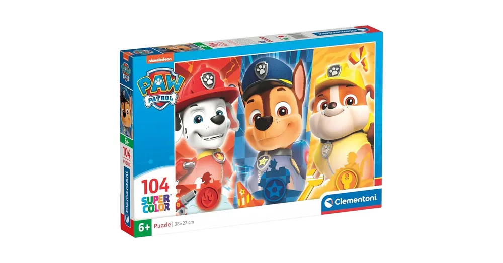 Mancs Őrjárat 104 db-os Supercolor puzzle – Clementoni Árengedmény