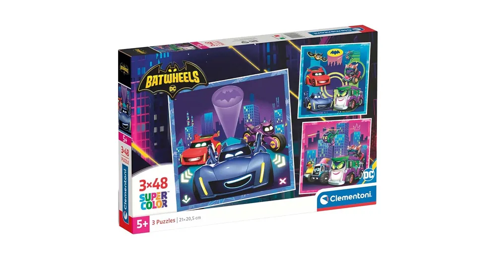 Batwheels 3×48 db-os Supercolor puzzle – Clementoni Biztonságos fizetés