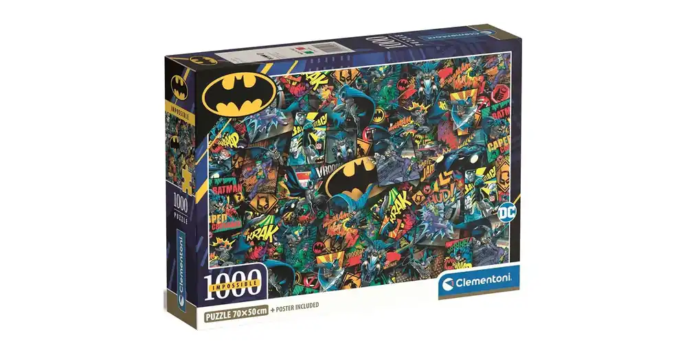 Batman 1000 db-os lehetetlen puzzle 70×50 cm – Clementoni Csak ma
