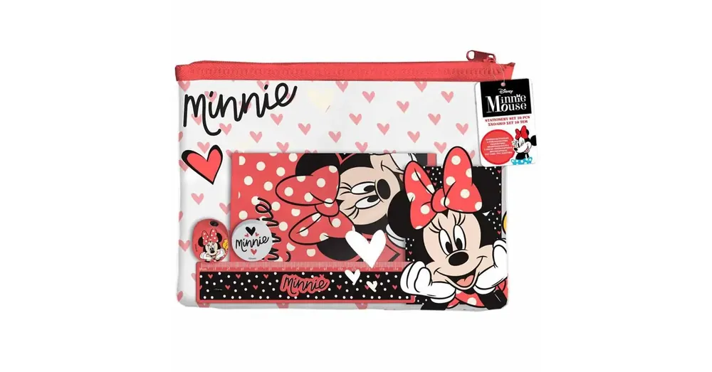 Outlet Luna Minnie egér írószer szett PVC táskában