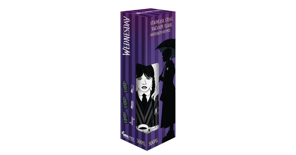 Wednesday Rozsdamentes vákuum kulacs 500ml fehér színben Olcsó