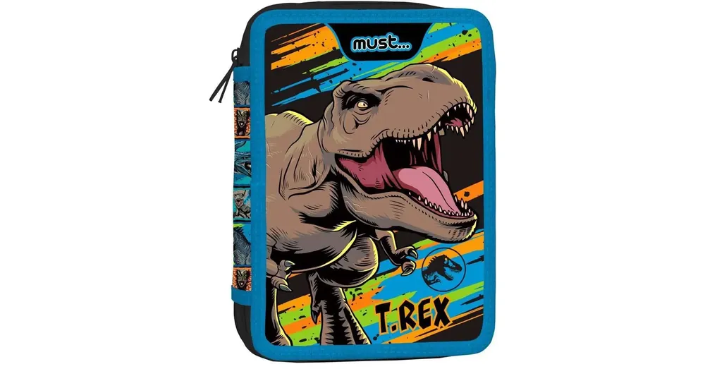 Must – Jurassic World T-Rex emeletes töltött tolltartó 15×21 cm Korlátozott ajánlat