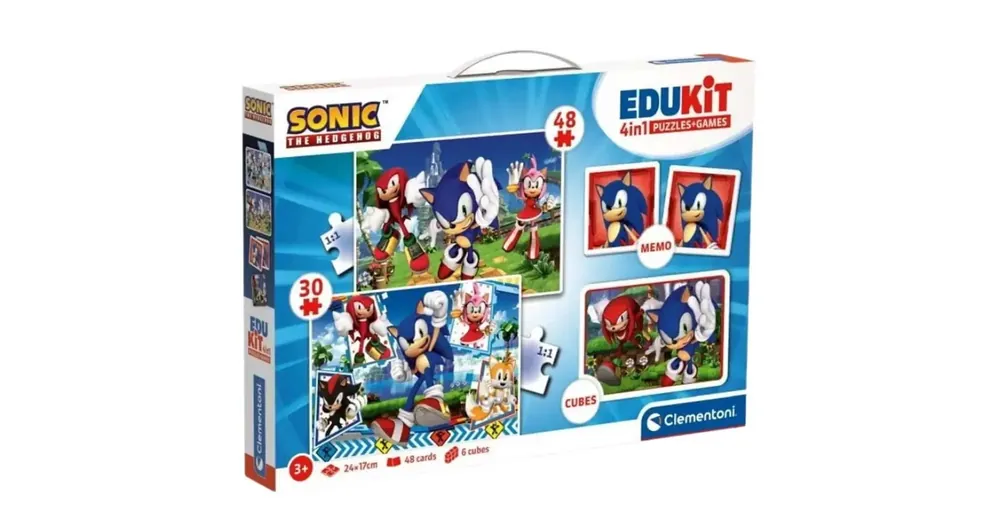 Edukit Sonic 4 az 1-ben játékgyűjtemény – Clementoni Utolsó esély