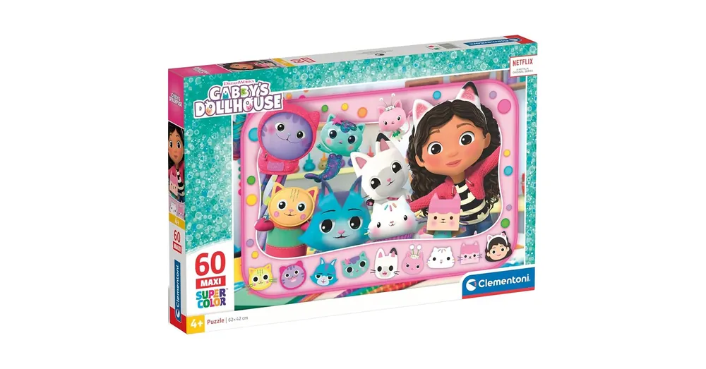 Gabi babaháza 60 db-os maxi supercolor puzzle – Clementoni Gyors szállítás