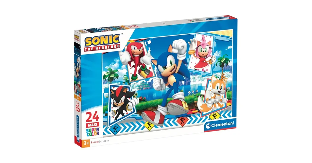 Bestseller Sonic 24 db-os maxi supercolor puzzle – Clementoni