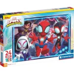 Szezonális akció Spidey és csodás barátai 24 db-os maxi supercolor puzzle – Clementoni