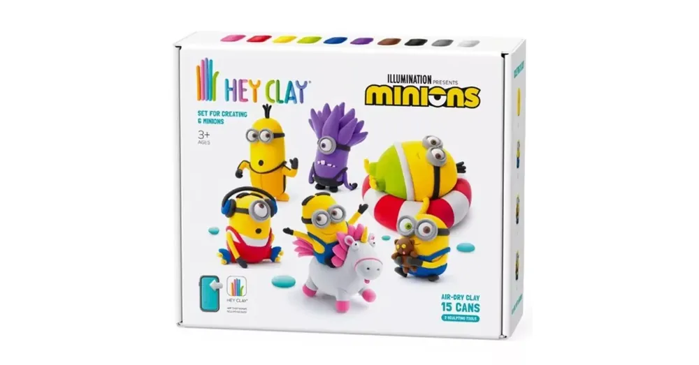 Biztonságos fizetés Hey Clay Minyonok nagy gyurmaszett telefonos applikációval