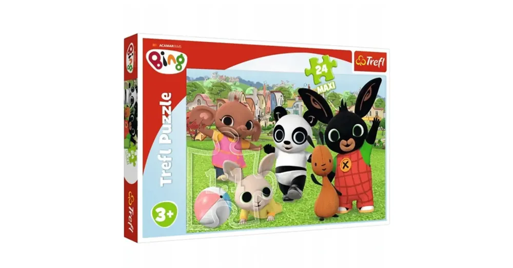 Szuper akció Bing Szórakozás a parkban 24 db-os Maxi puzzle -Trefl