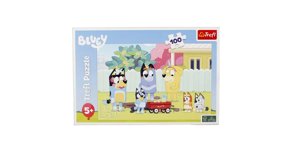 Biztonságos fizetés Bluey boldog világa 100 db-os puzzle – Trefl