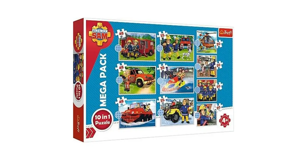 Utolsó esély Sam a tűzoltó 10 az 1-ben puzzle – Trefl