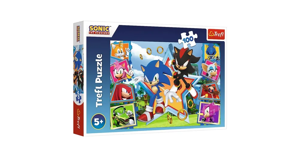 Találkozás Sonic-kal 100 db-os puzzle – Trefl Azonnal elérhető