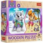 Akciós ár Mancs őrjárat Sky és Everest kalandja 24 db-os fa puzzle – Trefl