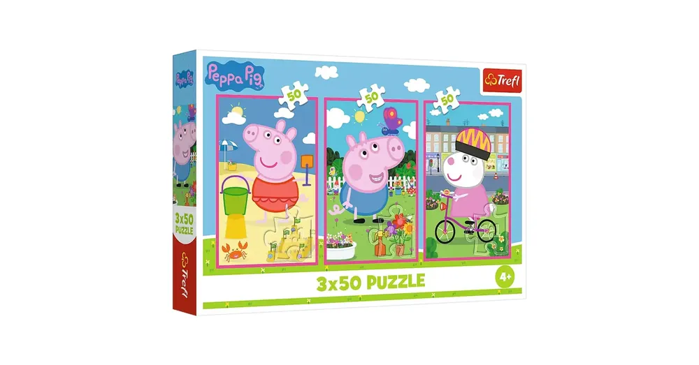 Peppa malac a barátság ereje 3×50 db-os puzzle – Trefl Kihagyhatatlan ajánlat
