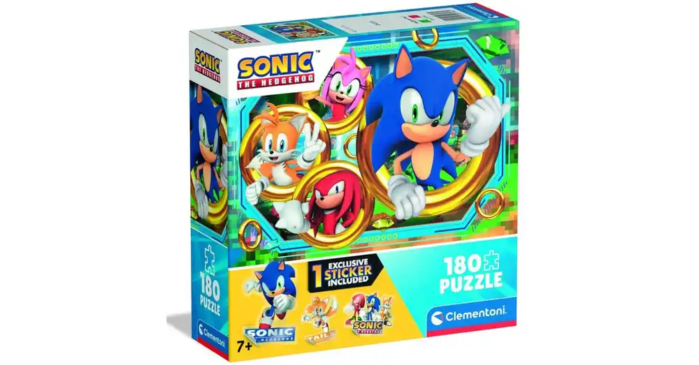 Különleges ajánlat Sonic, a sündisznó 180 darabos puzzle – Clementoni
